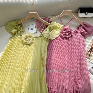 Váy dập li hoa ( kèm ảnh thật shop chụp )