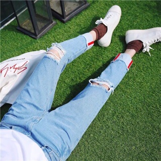 Baggy Jeans Rách