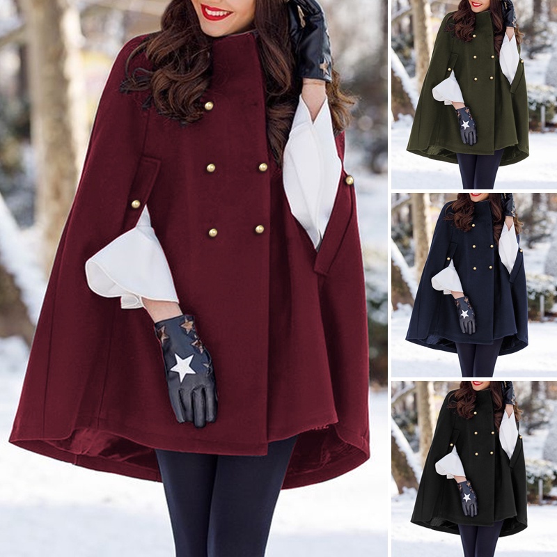 Áo khoác ZANZEA cổ bẻ thời trang phong cách đường phố châu Âu