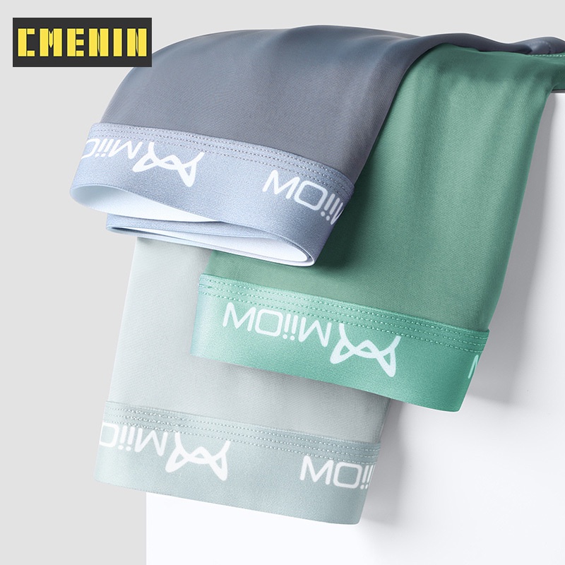 Set 3 quần lót boxer CMENIN M1020 bằng cotton co giãn thoải mái thời trang gợi cảm cho nữ