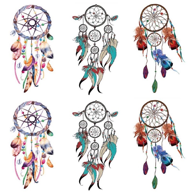 combo 30-60 cái sticker dreamcatcher decal bóc dán/ hình dán dreamcatcher