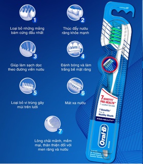 Bàn chải đánh răng Oral-B 7 tác động