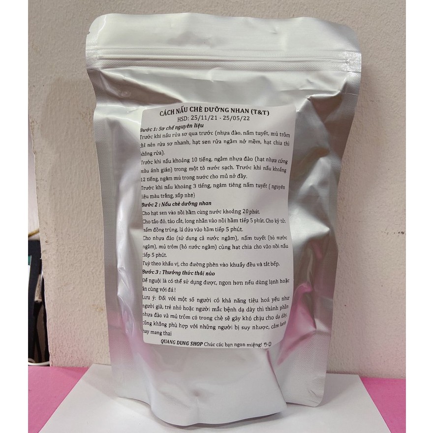 Set 12 món nấu chè dưỡng nhan 400g (Nấu được 12 chai 330ml), ăn vặt vừa ngon vừa rẻ