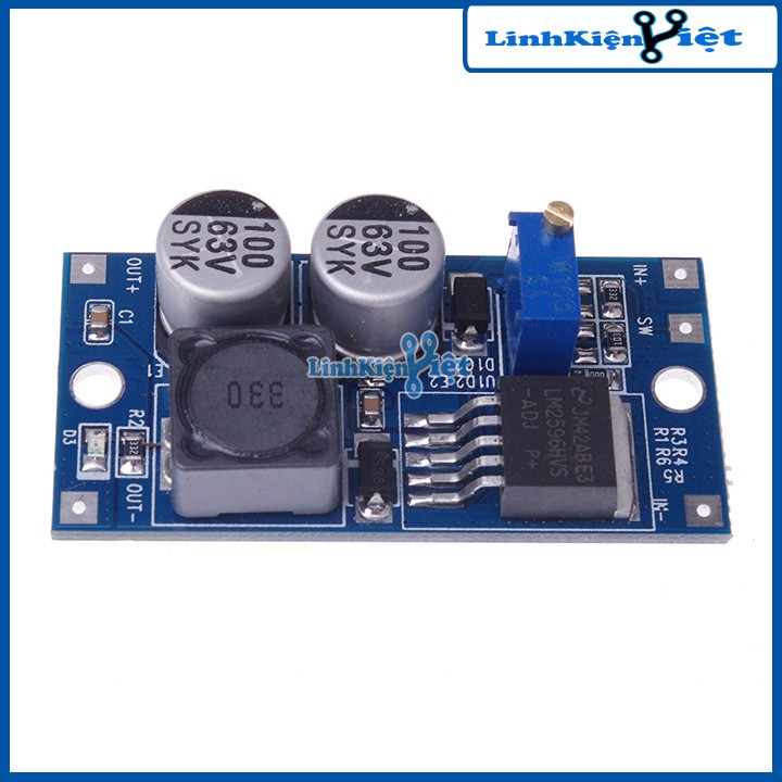 Module Hạ Áp Buck DC-DC LM2596HVS IN 5-40V 3A