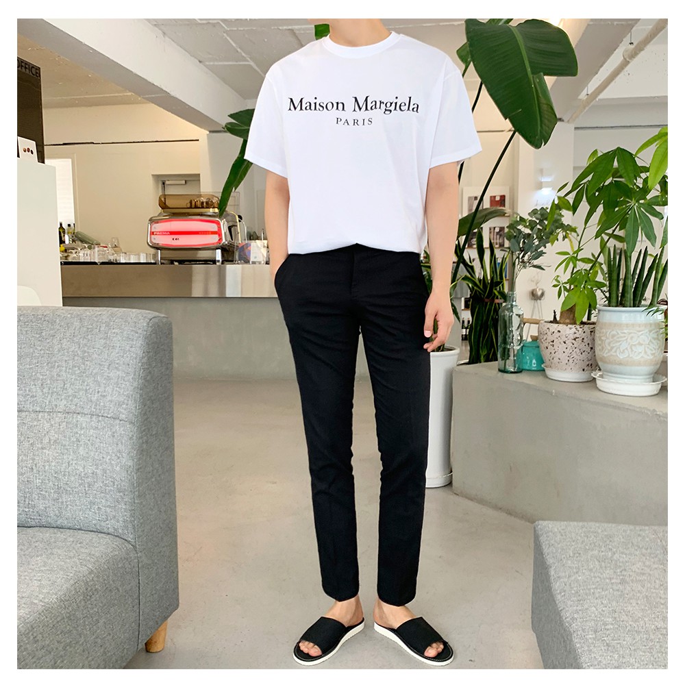 Áo thun Nam Nữ Unisex Form rộng tay lỡ HALEY Basic cao cấp chất cotton 100%  phông siêu mát Maison Margila TN71