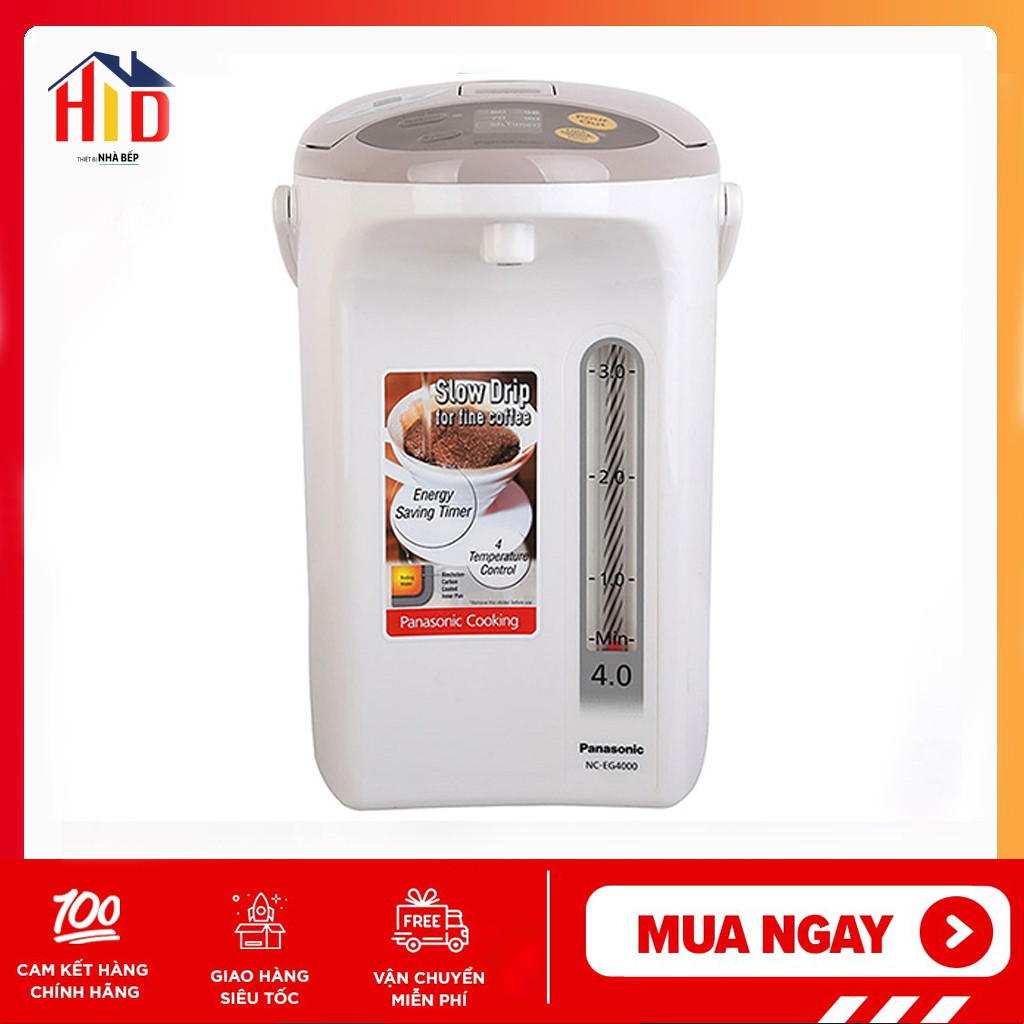 Bình thủy điện Panasonic NC-EG4000 - chính hãng
