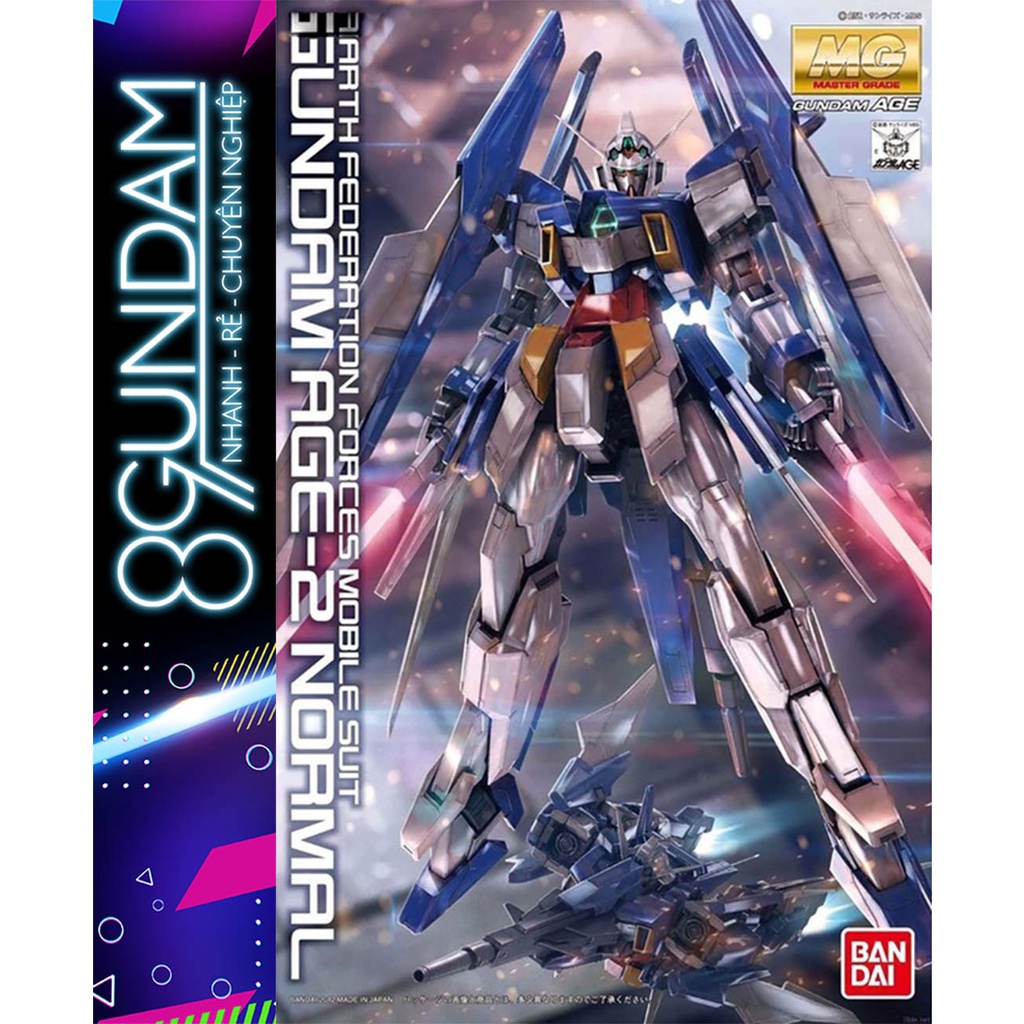 Mô Hình Lắp Ráp Gundam MG Age-2 Normal