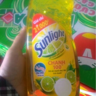 Nước rửa chén Sunlight hương chanh