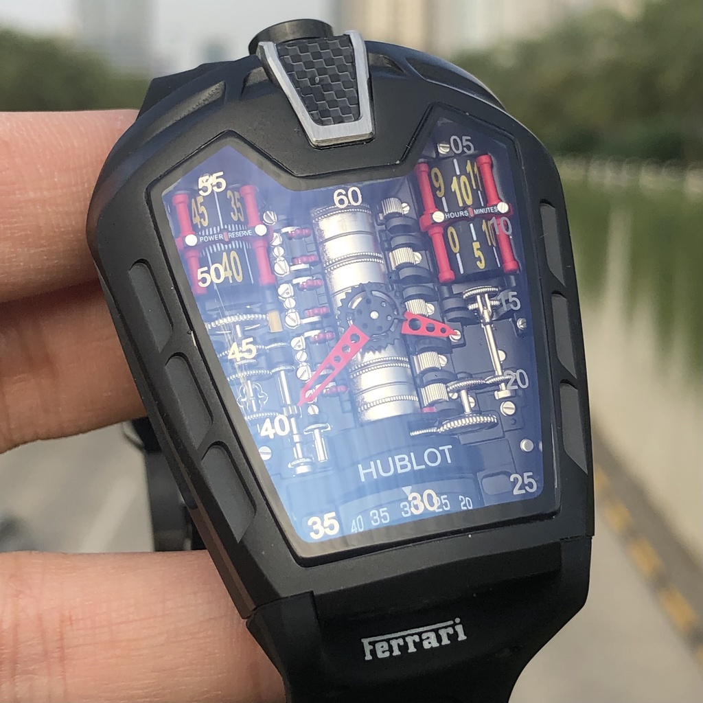 Đồng Hồ Cơ Lộ Máy Nam Cao Cấp HBL LaFerrari Masterpiece MP-05 Automatic