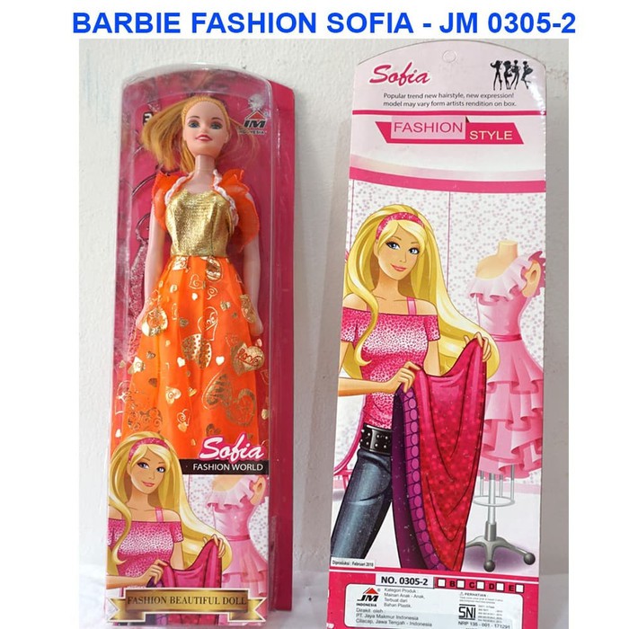 Đồ Chơi Búp Bê Barbie Sofia - Jm 0305-2 Thời Trang