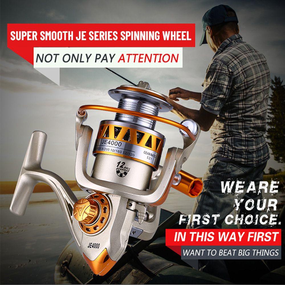 SHOUKEY Máy Câu Cá Mới 12 Axes JE2000 Series Chất Lượng Cao