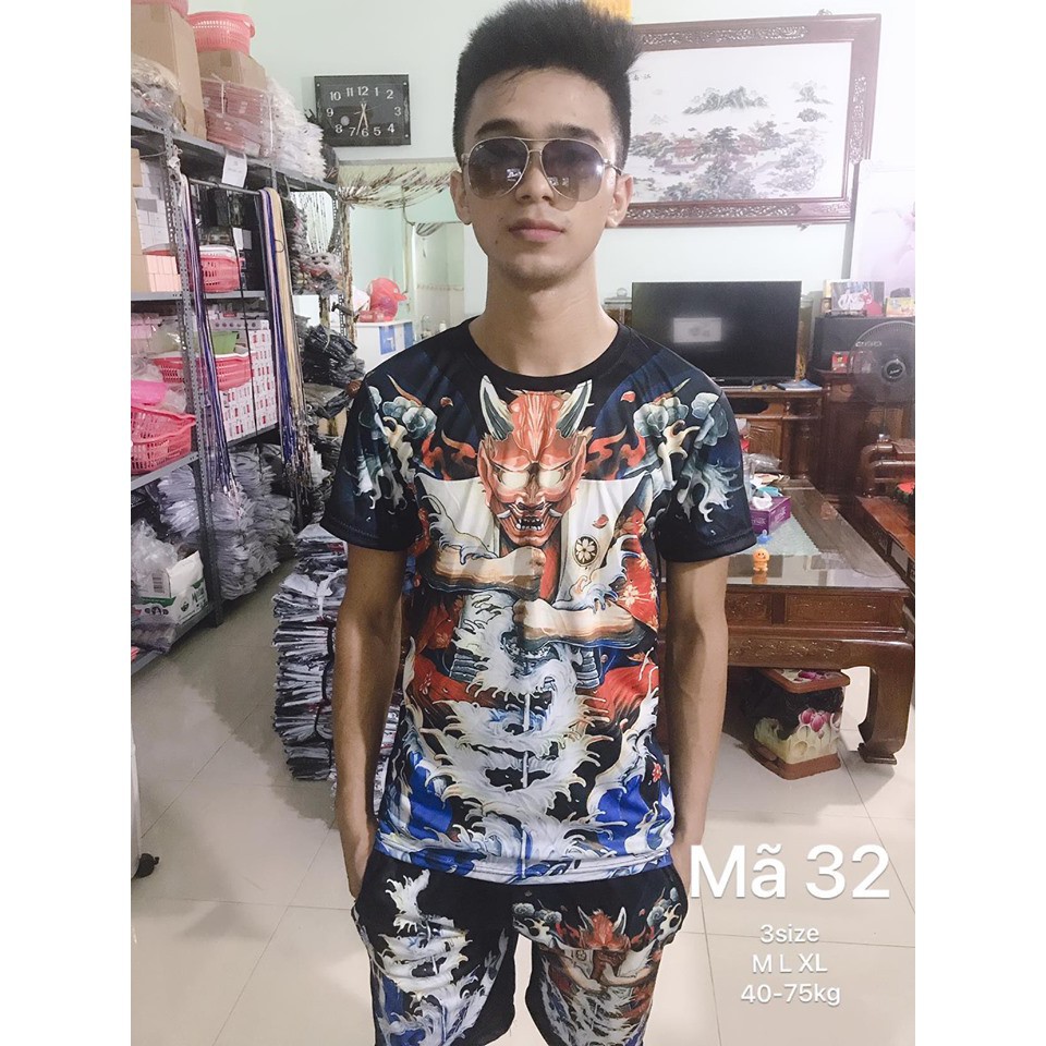 [Mã SKAMSALE06 giảm 10% TỐI ĐA 100K đơn 150K] [ LẺ RẺ NHƯ BUÔN ] BỘ NAM 3D HÈ CAO CẤP mã 32 | BigBuy360 - bigbuy360.vn