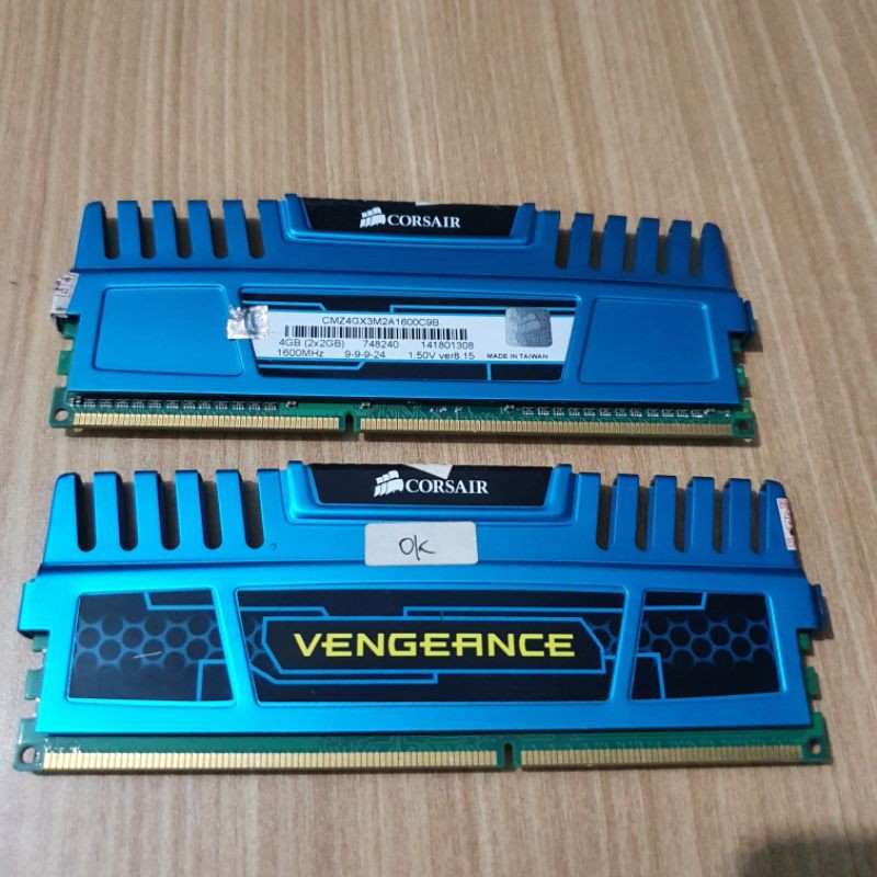 Ram Ddr3 Corsair Vengeance 4gb Kit 2x2gb