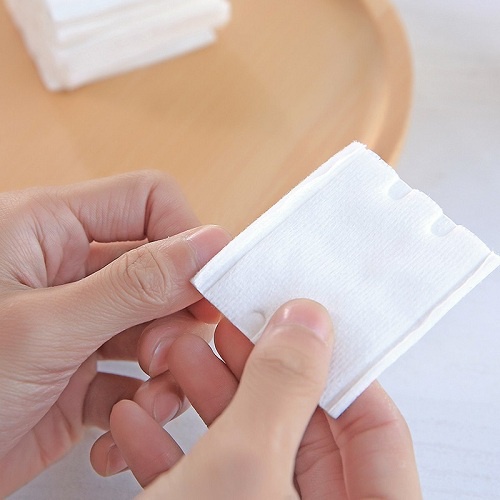 [Dụng Cụ Trang Điểm] Hộp Bông Tẩy Trang Nature 320 Miếng Dày 3 Lớp 100% Cotton Nhật Bản
