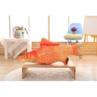 Gối ôm 3D cá chép vàng