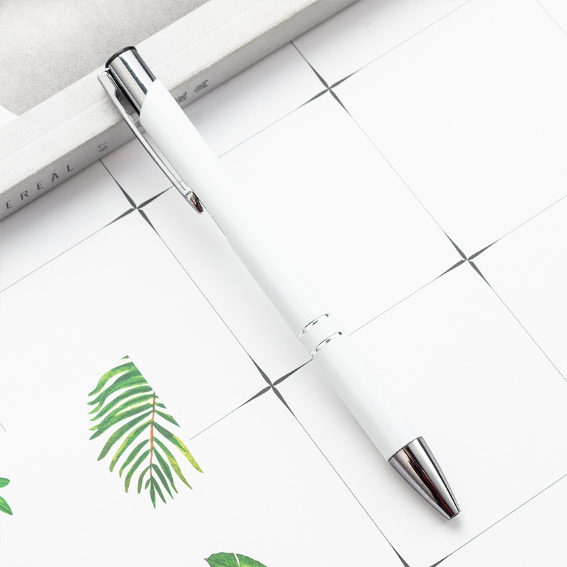 Bút bi kim loại màu đen có thể thu gọn tiện dụng cho giáo viên/ giáo viên/ văn phòng