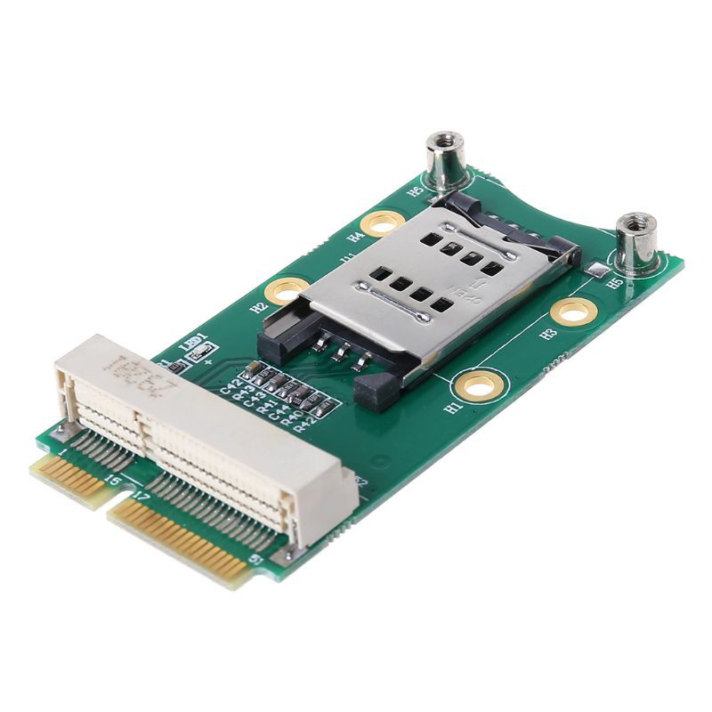 H.S.V✺Mini PCI-E Adapter with SIM Card Slot for 3G/4G WWAN LTE GPS Card Mini PCI-e Adapter