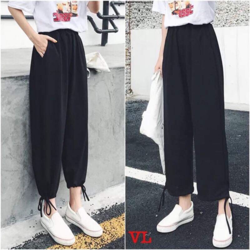 [Free Ship+Hình thật] Quần jogger rút dây siêu cute | WebRaoVat - webraovat.net.vn