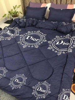 Set chăn phao cotton poly