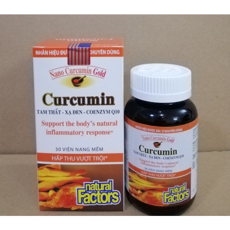 Nghệ Nano curcumin gold giúp giảm đau dạ dày, viêm tá tràng