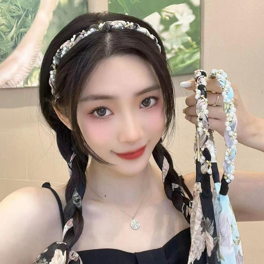 Băng Đô Thắt Nơ In Hoa Thời Trang Mùa Hè 2023 Dành Cho Bạn Nữ