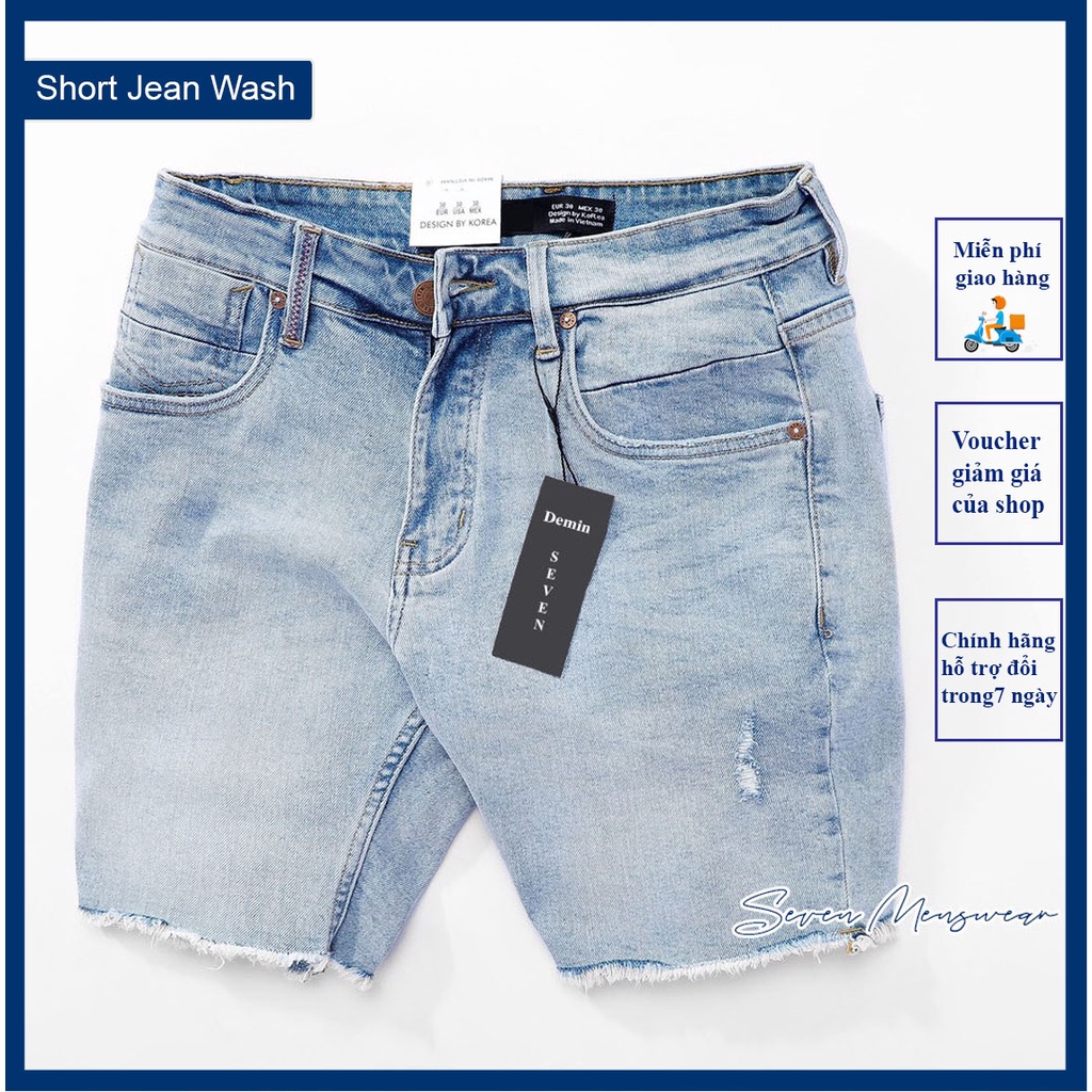SHORT JEAN TUA CHÍNH HÃNG CAO CẤP - SHORT JEAN TUA LAI FASHION KOREA (50 - 90KG)
