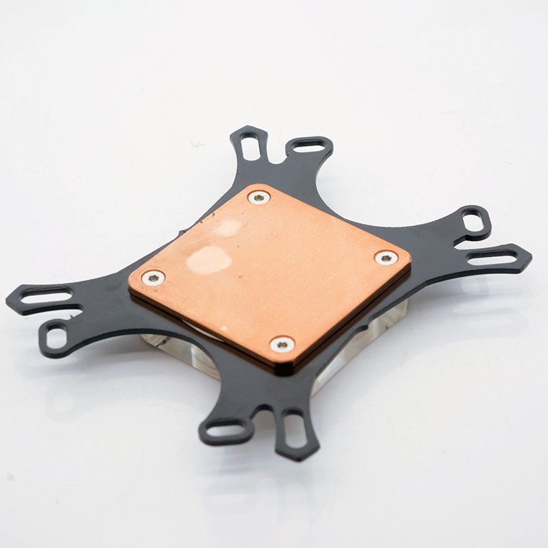 CPU Water Block Water Copper Base Cooling Cooler Computer Cooling Radiator for Intel AMD with Mounting Screws