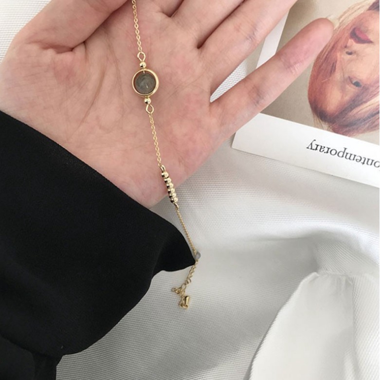Vòng Tay Chuỗi Hạt Đá Tự Nhiên Phong Cách Hàn Quốc 💕 Trang sức 💕 Vòng tay nữ | BigBuy360 - bigbuy360.vn