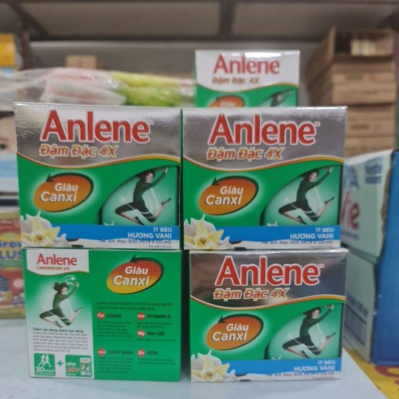 Thùng 48 hộp sữa pha sẵn đậm đặc anlene