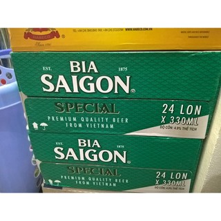Bia Sài Gòn Special 330ml Thùng 24 lon