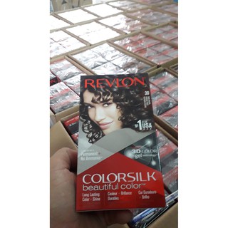 Thuốc Nhuộm Tóc Số 30 Nâu Sẫm Revlon Colorsilk.