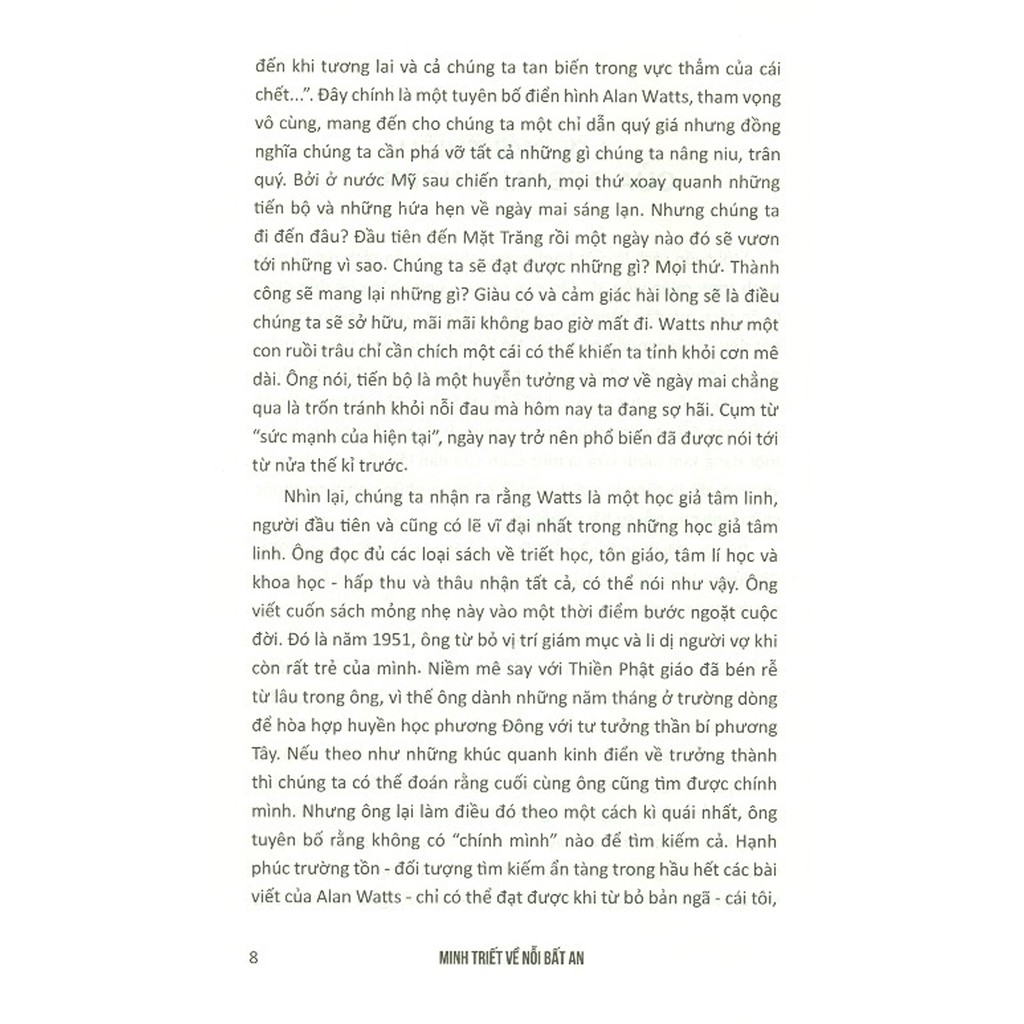 Sách - Minh Triết Về Nỗi Bất An | BigBuy360 - bigbuy360.vn