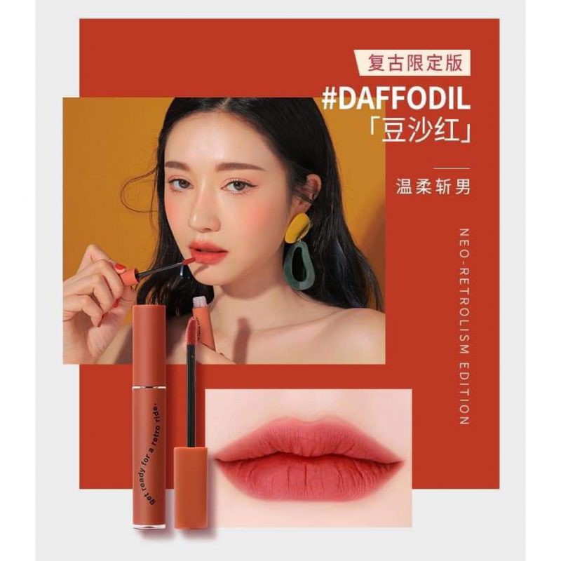 [ SON 3CE ] Son Lì 3ce Vỏ Đỏ Cam DAFFODIL Siêu Đẹp Mới | BigBuy360 - bigbuy360.vn