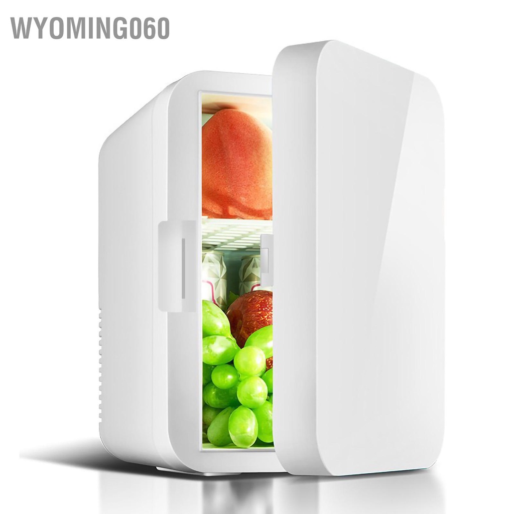 [Hàng Sẵn] Tủ lạnh đơn nhỏ 8L tiết kiệm không gian đa năng dành cho gia đình và ô tô【Wyoming060】