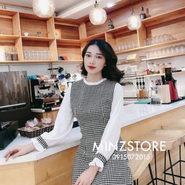 Váy dạ voan sang chảnh. Các gái rất hợp đi dự tiêc sinh nhật nhé.