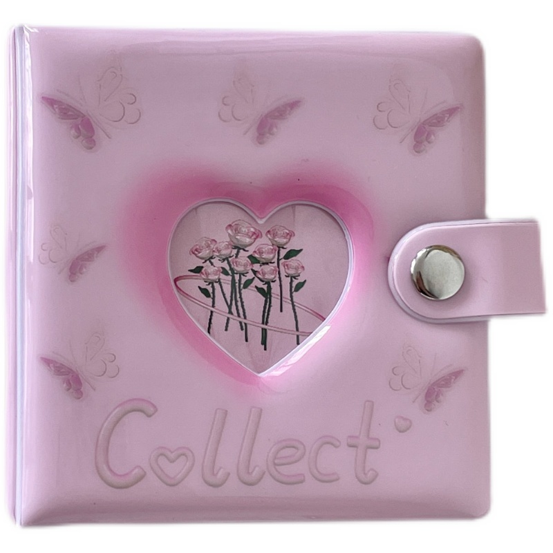 Album Đựng Ảnh 3 Inch Bằng Kim Loại Họa Tiết Ngôi Sao Xinh Xắn