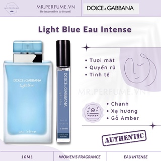 [Chiết 10ml] Nước hoa nữ Light Blue Eau Intense