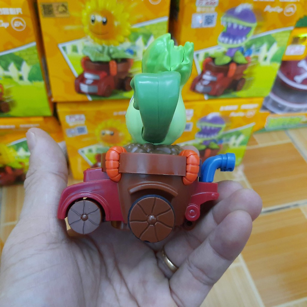 Mô Hình Đồ Chơi Plants Vs Zombies xe cải Bonk Choy đồ chơi trẻ em H28010