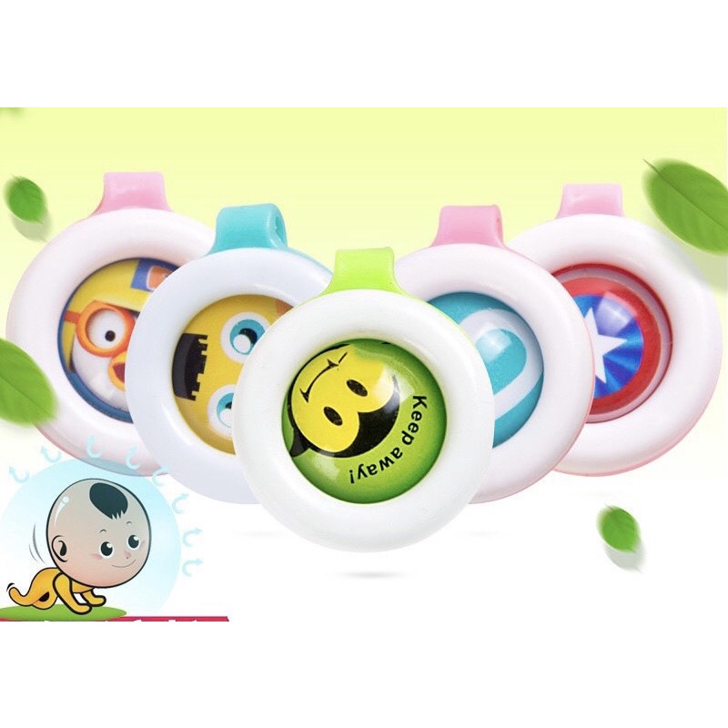 Kẹp đuổi muỗi cho bé trai bé gái chống côn trùng