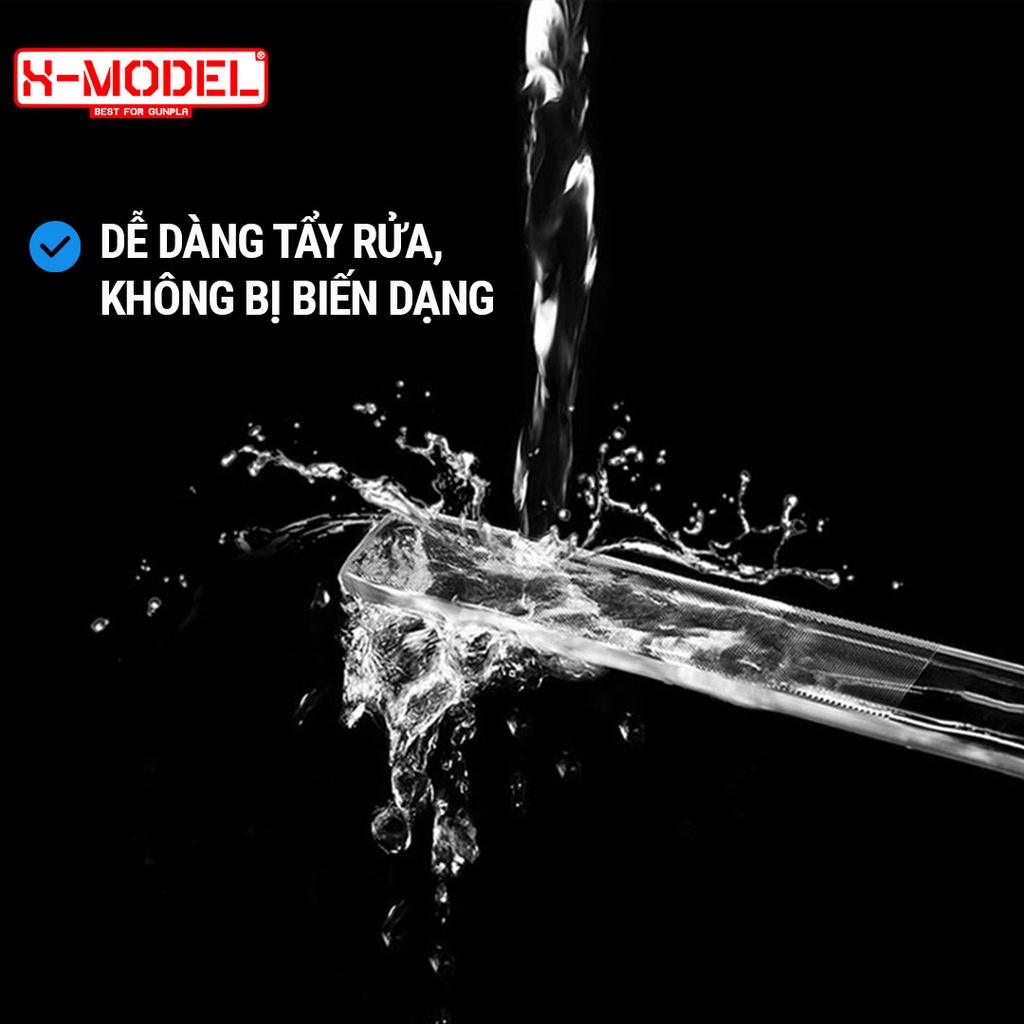 Dụng cụ gundam Dũa thủy tinh đánh bóng, mài dụng cụ mô hinh X-MODEL XM19 cao cấp