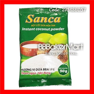 Bột cốt dừa SANCA - 1 gói 50gr