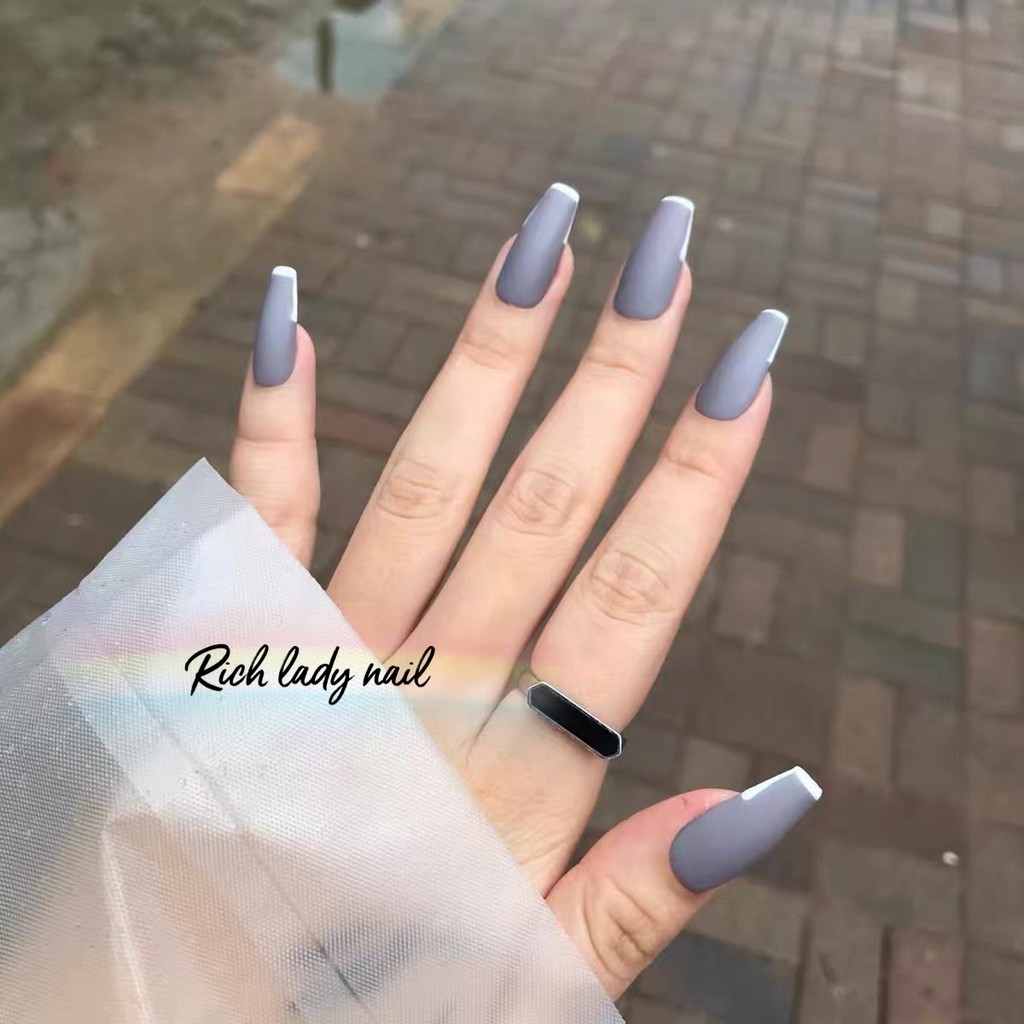 Set 24 móng tay giả trang trí nghệ thuật thời trang cho nữ | BigBuy360 - bigbuy360.vn