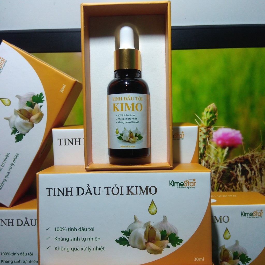 TINH DẦU TỎI KIMO 100% TỎI TA KINH MÔN