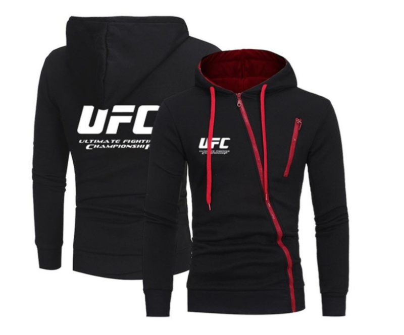 Mới Mens UFC Cuối Cùng Chiến đấu Vô địch MMA Phòng Tập Thể Dục đấm Bốc Thể Thao áo Khoác Giản Dị Dây Kéo Mồ Hôi