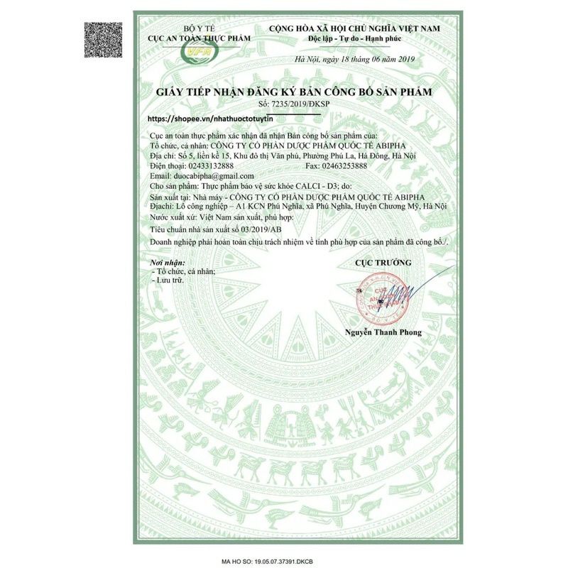 Viên uống vitamin Calci D3 hộp 100 viên giúp hỗ trợ xương khớp giá tốt