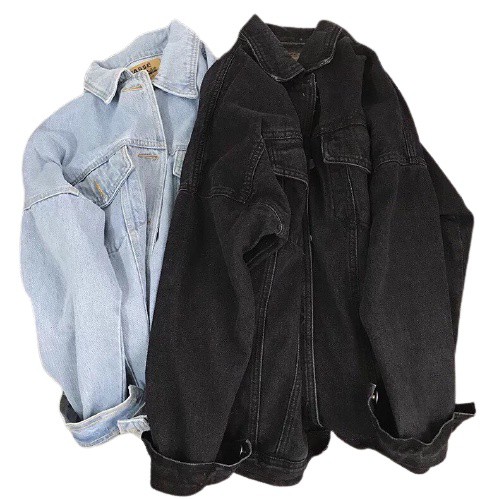 HCM Áo Khoác Jean Nam Siêu Hot Mẫu Trơn Unisex mã: CT217