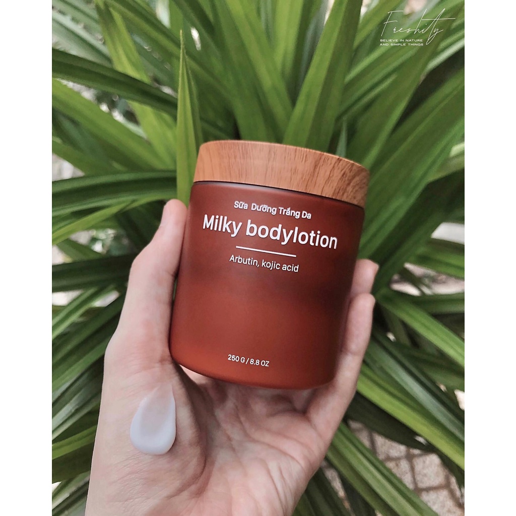 Sữa Dưỡng Thể Freshity Milky Body Lotion 250 gram Dưỡng Trắng Da Toàn Thân | BigBuy360 - bigbuy360.vn