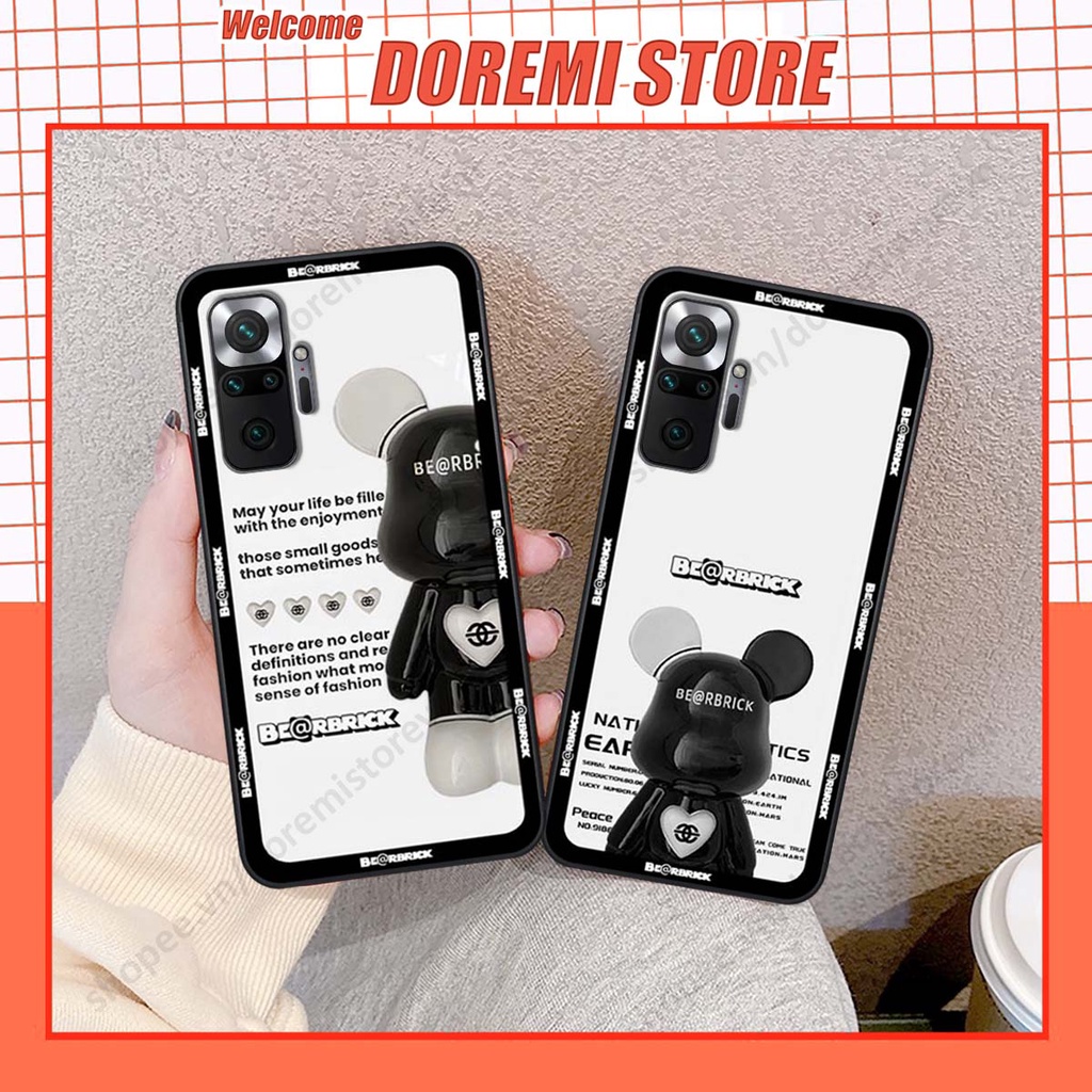 Ốp lưng Xiaomi Redmi Note 10 / Note 10 Pro phiên bản bear brick, drew house siêu đẹp Doremi Store