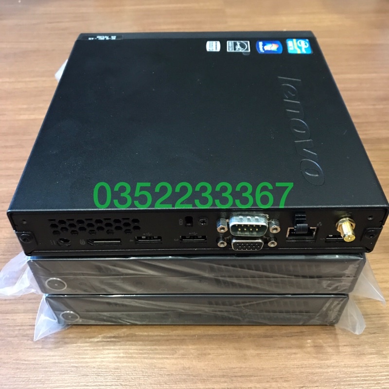 Máy tính Mini, Tiny PC, Lenovo M72e, Ram 4G, SSD 120G, windows10, wifi