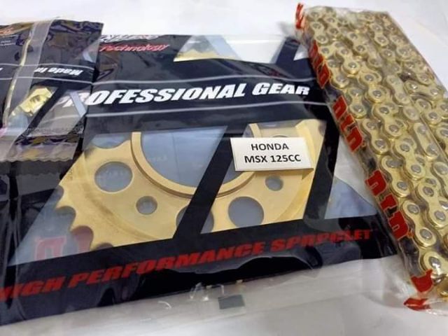 Nhông sên dĩa cho xe Honda Msx125 _ loại 10li